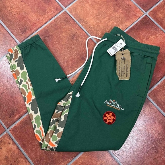 Other - NWT Strivers Row Evergreen Camo Stripe Elastic Joggers Sweatpant Size 3XL